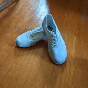 Kids Vans Authentic True White